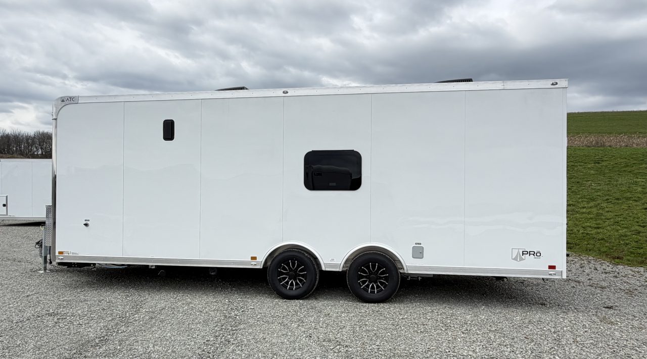 New 2026 ATC 8.5 x 24' Office Trailer/Command Center Aluminum Trailer