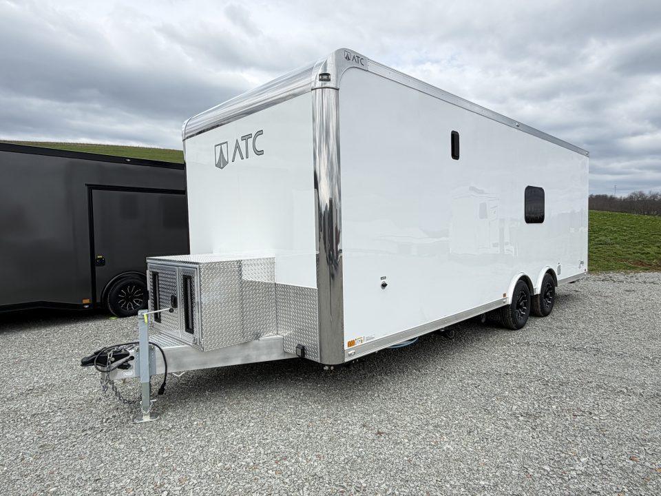 New 2026 ATC 8.5 x 24' Office Trailer/Command Center Aluminum Trailer