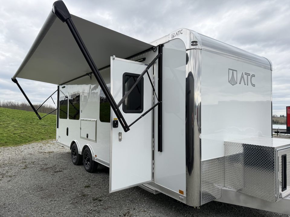 New 2026 ATC 8.5 x 24' Office Trailer/Command Center Aluminum Trailer