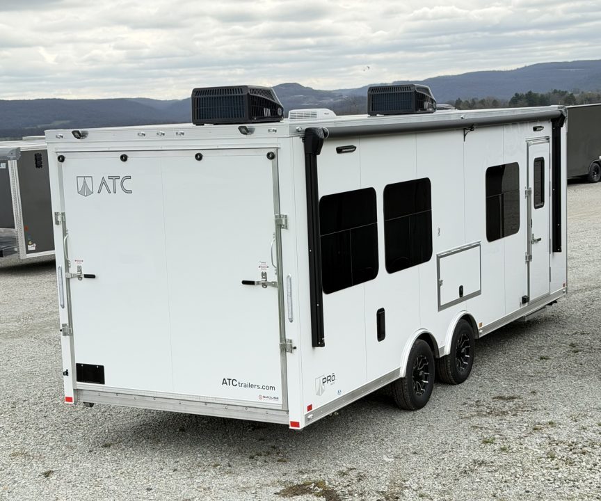 New 2026 ATC 8.5 x 24' Office Trailer/Command Center Aluminum Trailer