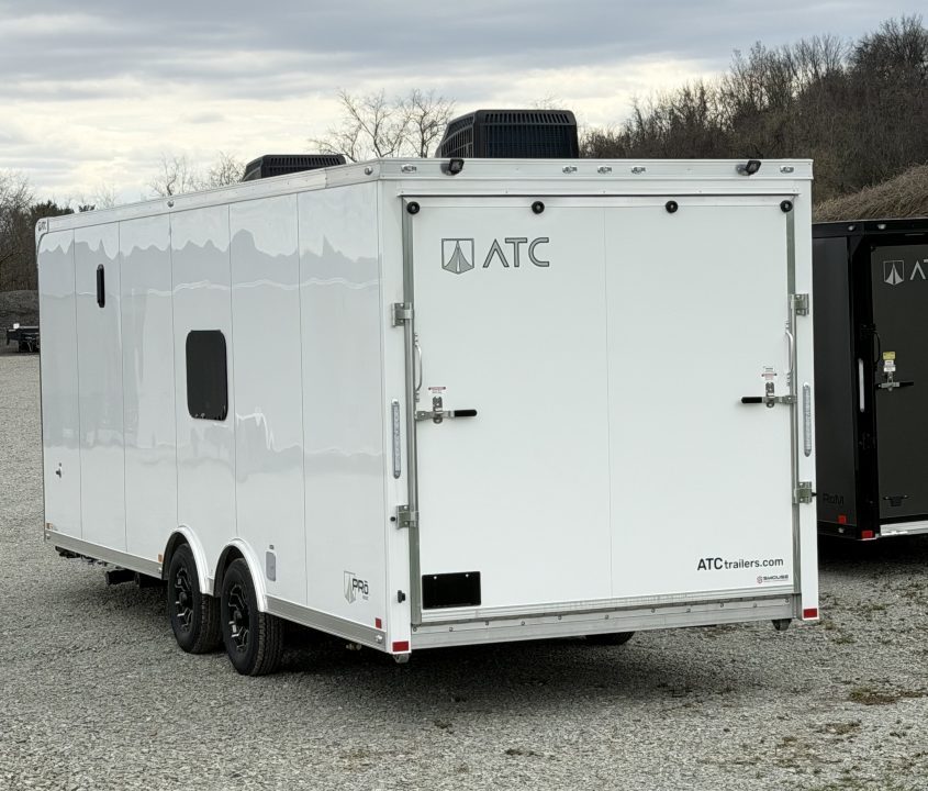 New 2026 ATC 8.5 x 24' Office Trailer/Command Center Aluminum Trailer