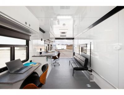 New 2026 ATC 8.5 x 24' Office Trailer/Command Center Aluminum Trailer