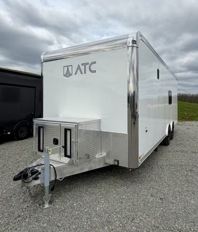 New 2026 ATC 8.5 x 24' Office Trailer/Command Center Aluminum Trailer