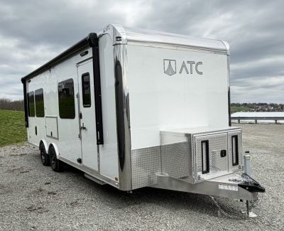 New 2026 ATC 8.5 x 24' Office Trailer/Command Center Aluminum Trailer