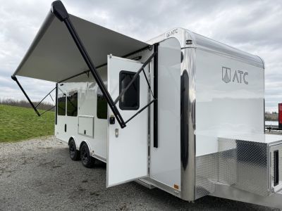 New 2026 ATC 8.5 x 24' Office Trailer/Command Center Aluminum Trailer