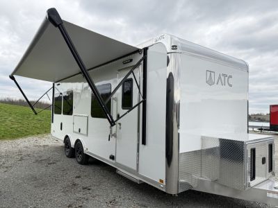 New 2026 ATC 8.5 x 24' Office Trailer/Command Center Aluminum Trailer