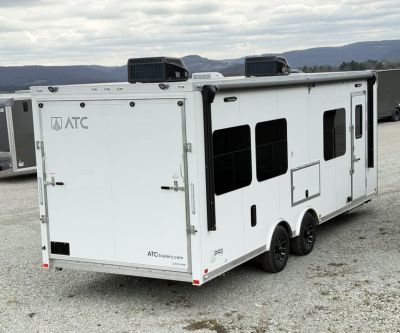 New 2026 ATC 8.5 x 24' Office Trailer/Command Center Aluminum Trailer