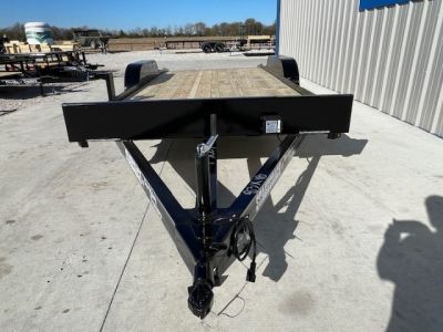 New 2026 DAVIDSON 83X18 (16+2) 2-3500LB AXLE WOOD FLOOR CAR HAULER W/ DOVETAIL