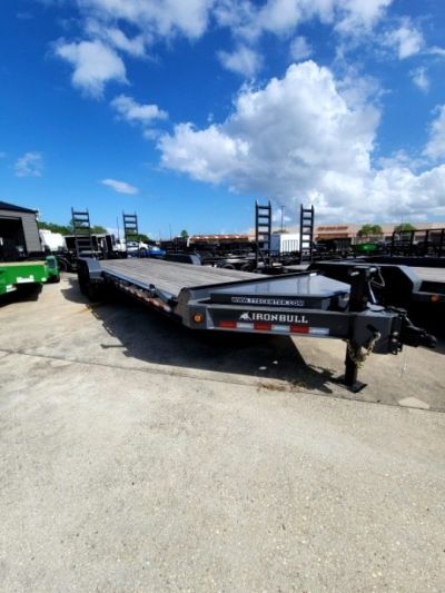 New 2026 Iron Bull EWB8322072 83x22' (2) 7k Axles 14k GvwrEquipment Trailer Stand Up Ramps