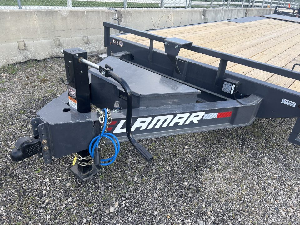 New 2026 Lamar Trailers 102 IN X 22 FT DECK OVER FULL WIDTH RHINO RAMPS 14K GVWR