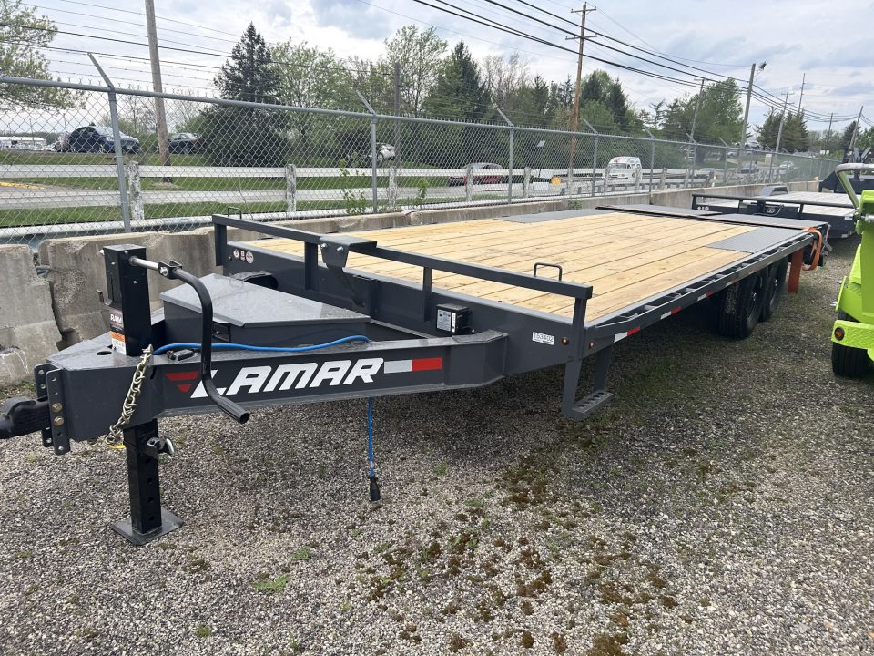 New 2026 Lamar Trailers 102 IN X 22 FT DECK OVER FULL WIDTH RHINO RAMPS 14K GVWR