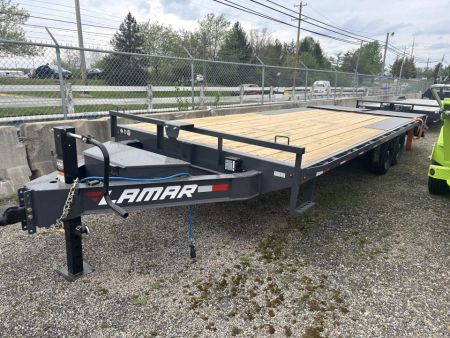 New 2026 Lamar Trailers 102 IN X 22 FT DECK OVER FULL WIDTH RHINO RAMPS 14K GVWR