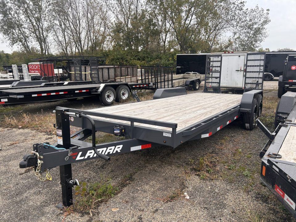 New 2026 Lamar Trailers 83 IN X 22 FT EQUIPMENT TRAILER 14K GVWR