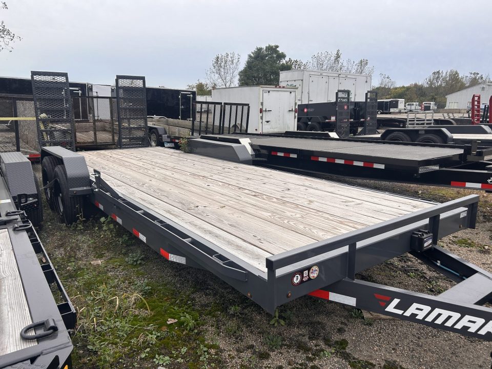 New 2026 Lamar Trailers 83 IN X 22 FT EQUIPMENT TRAILER 14K GVWR