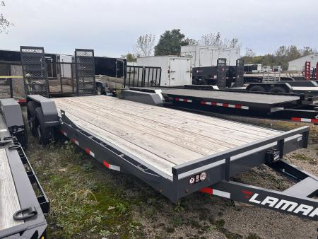 New 2026 Lamar Trailers 83 IN X 22 FT EQUIPMENT TRAILER 14K GVWR