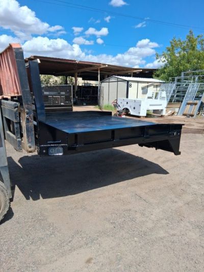 New 2026 Iron Ox FLATBED W/ GOOSENECK OLDER DODGE DUALLY TAKE OFF