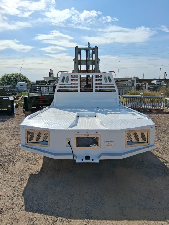 New 2026 Iron Ox FORD DUALLY TROUGH BED 4 BOX SKIRTED Truck Bed