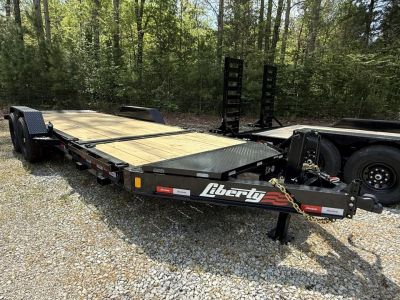New 2026 Liberty LT14K 20’ Tilt Trailer, FORK HOLDERS, I-BEAM, TOOLBOX