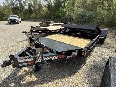 New 2026 Liberty LT14K 20’ Tilt Trailer, FORK HOLDERS, I-BEAM, TOOLBOX