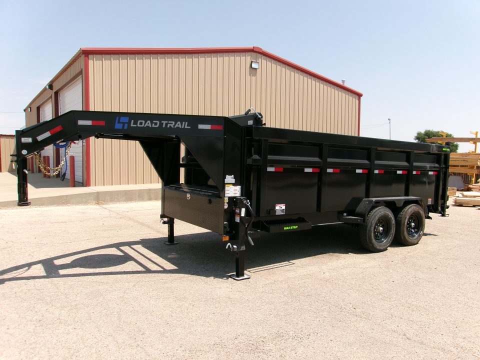 New 2027 Load Trail 83x16 GN Dump w/ 48" sides 14k
