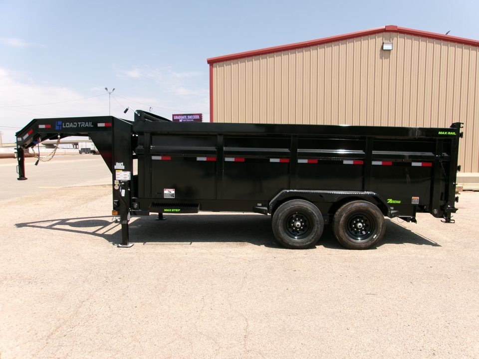 New 2027 Load Trail 83x16 GN Dump w/ 48" sides 14k