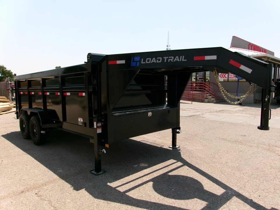 New 2027 Load Trail 83x16 GN Dump w/ 48" sides 14k