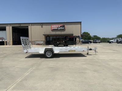 New 2027 Aluma 78 X 15 STG Utility Trailer