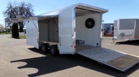 New 2026 E-Z Hauler 8.5X20 Enclosed Car Hauler-All Aluminum Car Hauler