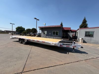 New 2026 Diamond C Trailers DEC207L26X102 8.5FT X 26FT 15.K GVW Equipment Trailer
