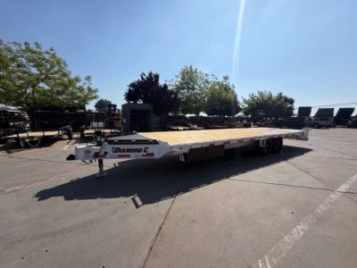 New 2026 Diamond C Trailers DEC207L26X102 8.5FT X 26FT 15.K GVW Equipment Trailer