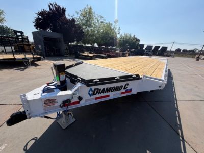 New 2026 Diamond C Trailers DEC207L26X102 8.5FT X 26FT 15.K GVW Equipment Trailer