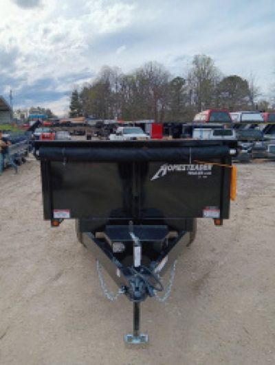 New 2026 HOMESTEADER 610LB SERIES/ 6X10 DUMP TRAILER /2-3500# Electric Brake Axles / Barn Door Rear Gates / Tarp