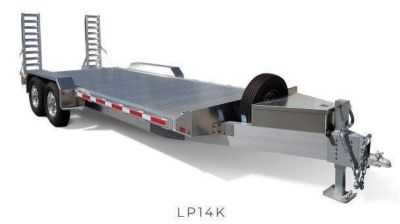 New 2026 EBY 18' TRADESMAN ALL ALUMINUM Lo Pro Equipment Hauler w/ 6' Standup Ramps