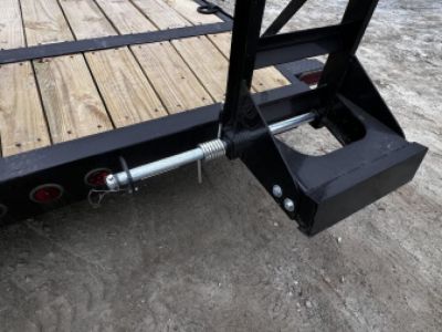 New 2026 Iron Bull ETB8320072 Equipment Trailer / 83"X20' (18' FLAT 2' DOVETAIL) / 2-7,000# AXLES / 235/80R16" 10 PLY TIRE AND WHEEL / STAND UP RAMPS