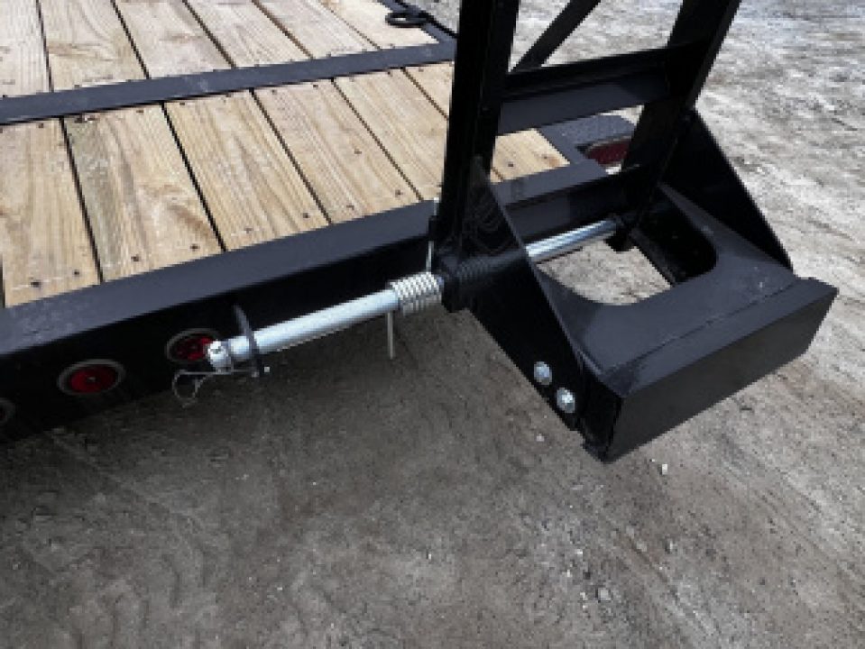 New 2026 Iron Bull ETB8320072 Equipment Trailer / 83"X20' (18' FLAT 2' DOVETAIL) / 2-7,000# AXLES / 235/80R16" 10 PLY TIRE AND WHEEL / STAND UP RAMPS