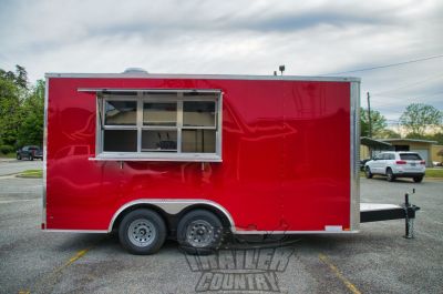 New 2026 Xtreme Cargo Trailers 8.5X16 Concession Trailer w/ Appliances Installed Concession
