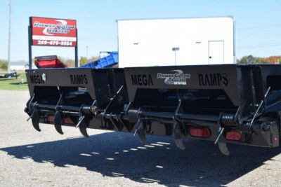 New 2027 BND Trailers 14k 20+5 Deckover Equipment Trailer With Mega Ramps