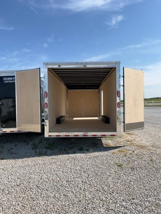 New 2026 Sure-Trac 8.5 x 22 Contractor Pro Enclosed Bullnose Cargo Trailer, 14K