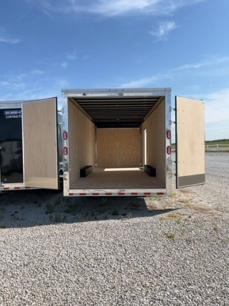New 2026 Sure-Trac 8.5 x 22 Contractor Pro Enclosed Bullnose Cargo Trailer, 14K
