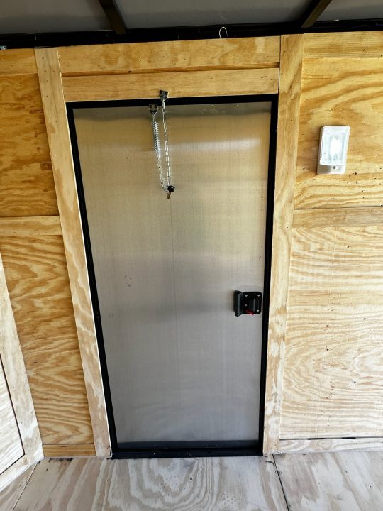 New 2026 6X12 - Enclosed Trailer- 3500LB Single Axle - Black Poly - Blackout