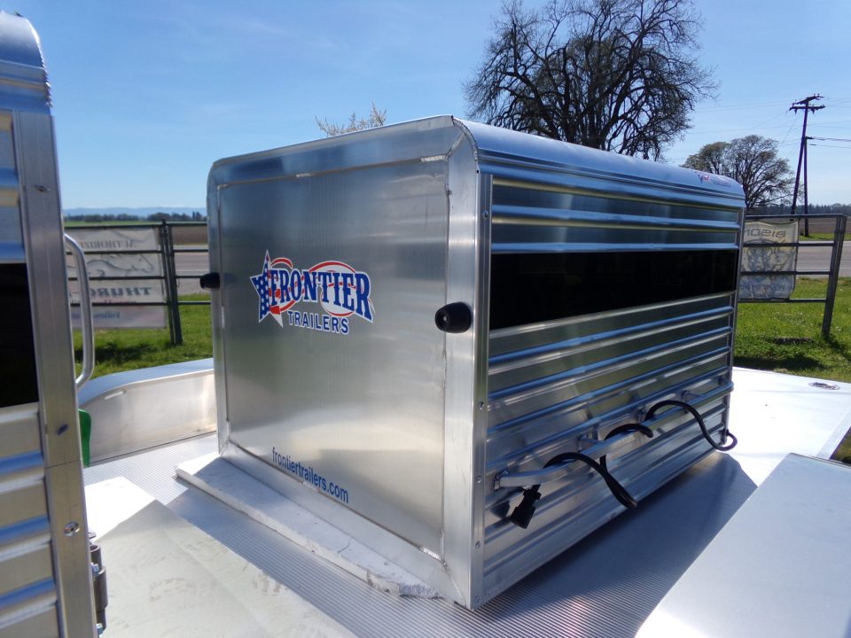 New 2026 Frontier Trailers 5' x 4' Livestock Truck Topper Truck Boxes (Livestock and Dog)