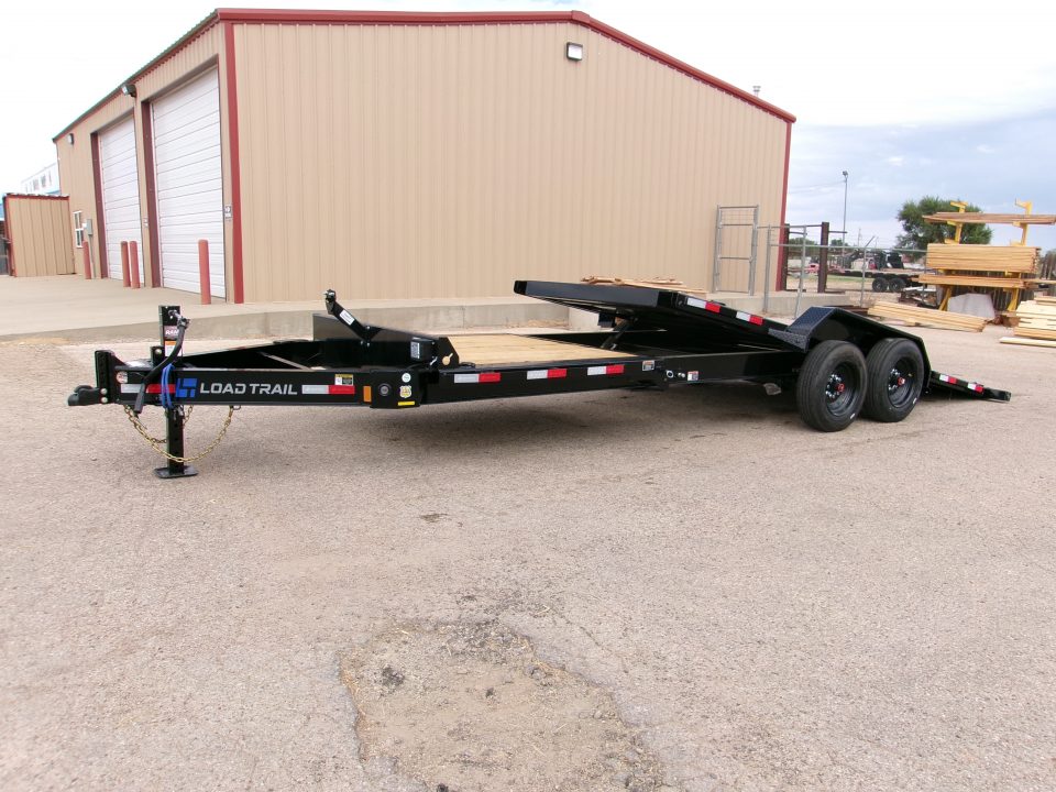 New 2027 Load Trail 83x22 Split Tilt w/ 8k axles