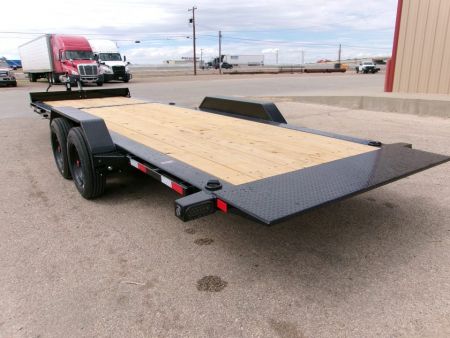 New 2027 Load Trail 83x22 Split Tilt w/ 8k axles