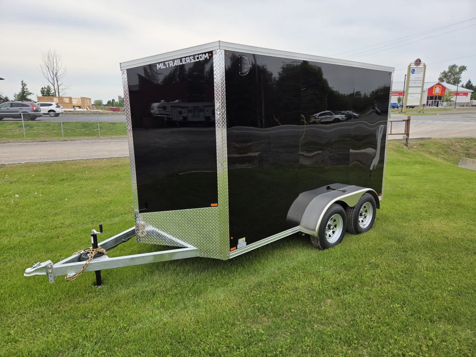 New 2026 ML Trailers 6'X12' TA-3500 Galvanized Cargo Trailer