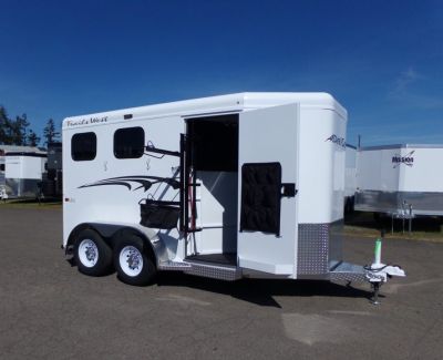 New 2027 Trails West Adventure MX II 2 Horse Bumper Trailer