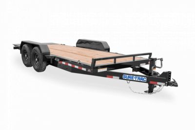New 2026 Sure-Trac 7x18 14K Tilt Bed Equipment Trailer
