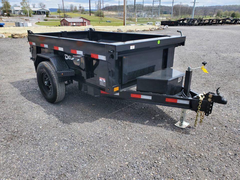 New 2026 Delco Trailers D108 Dump Trailer / 60"x 8' / 7000GVWR