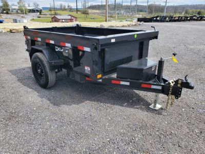 New 2026 Delco Trailers D108 Dump Trailer / 60"x 8' / 7000GVWR