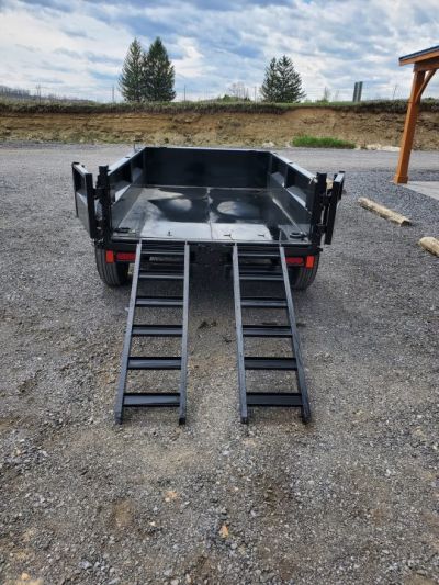 New 2026 Delco Trailers D108 Dump Trailer / 60"x 8' / 7000GVWR
