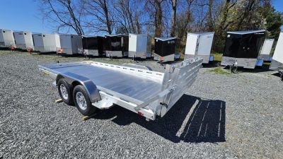 New 2027 Aluma 80X16TA-EL-BT-RTD Utility Trailer